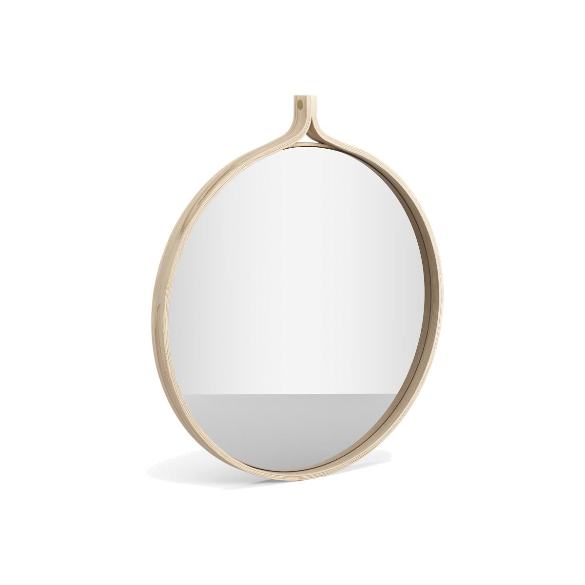 Swedese Comma Mirror round Ø52 cm Ash lackered – image 1