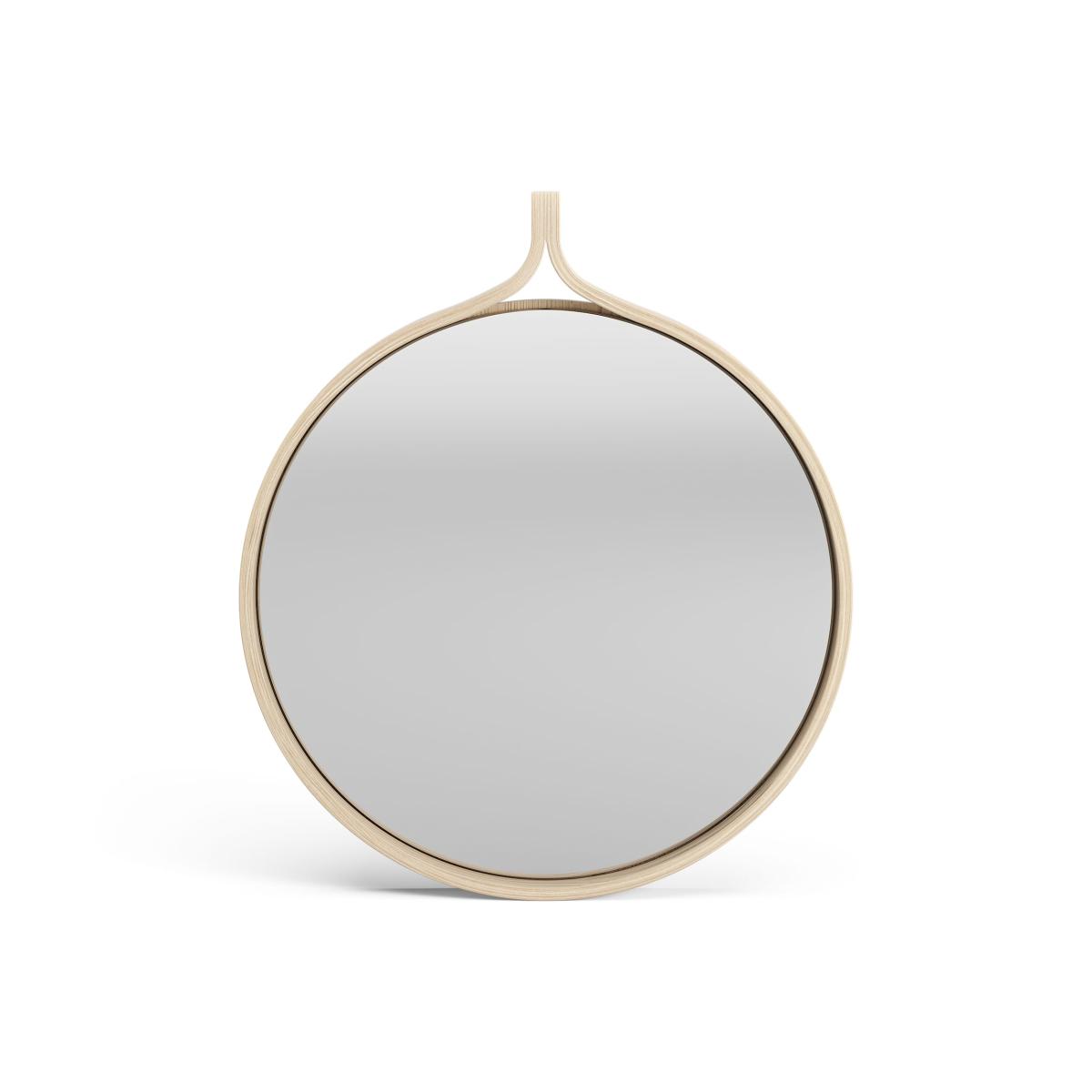 Swedese Comma Mirror round Ø40 cm Ash lackered – image 2