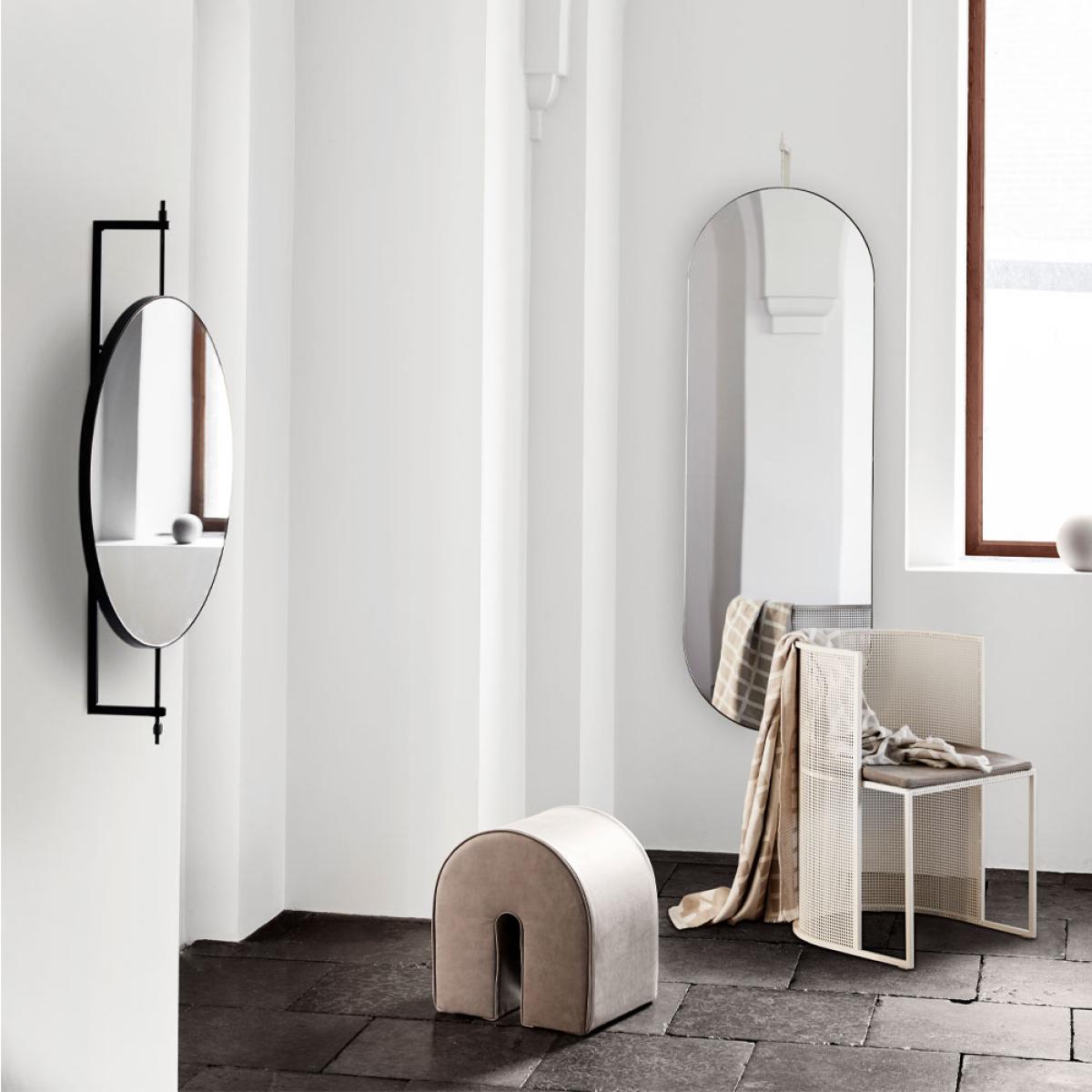 Kristina Dam Studio Rotating mirror Beige – image 2