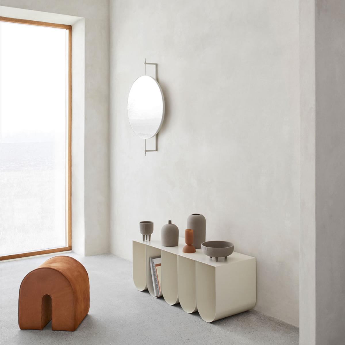 Kristina Dam Studio Rotating mirror Beige – image 4