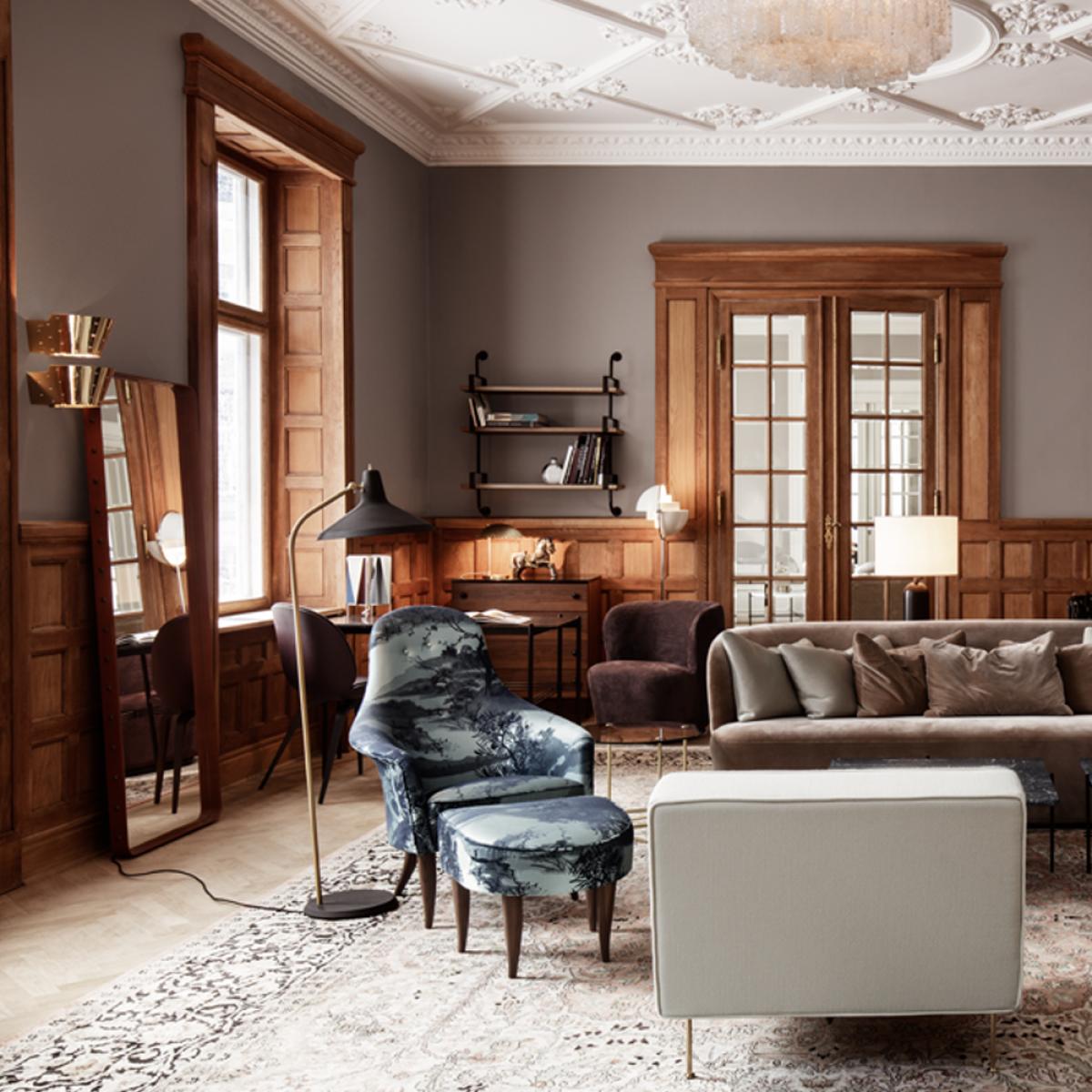 Gubi Adnet rectangular mirror Black large – image 5