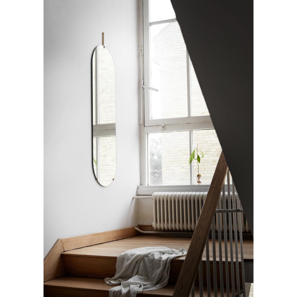 MOEBE Wall mirror 40.4x146.9 cm Brass – image 3