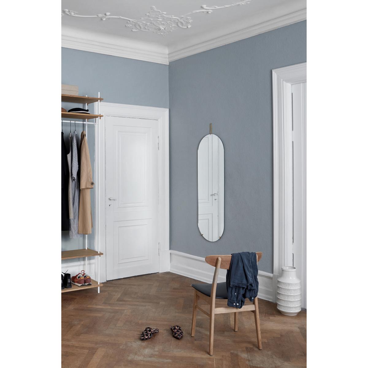 MOEBE Wall mirror 40.4x146.9 cm Brass – image 7
