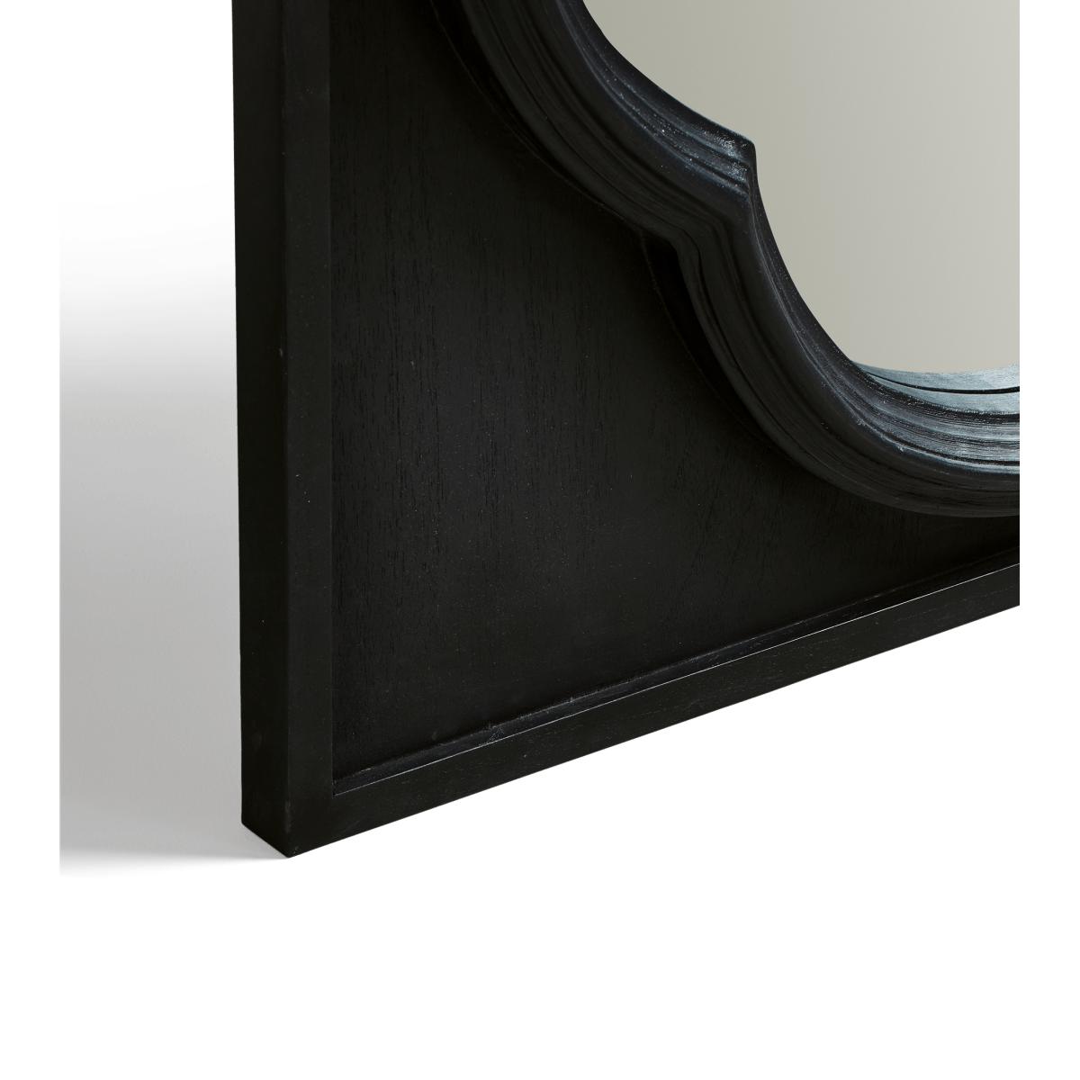 OKA, Seamair Mirror - Black, Mirrors, MDF Glass/Plywood – image 2