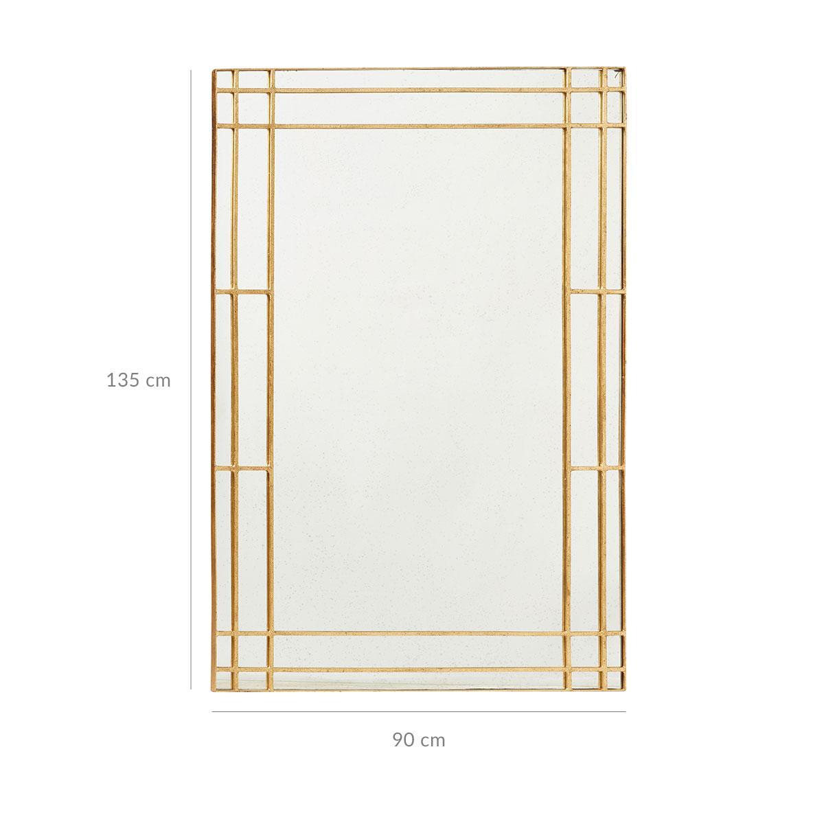 OKA, Lydian Mirror - Gold, Mirrors, Glass/Metal – image 3