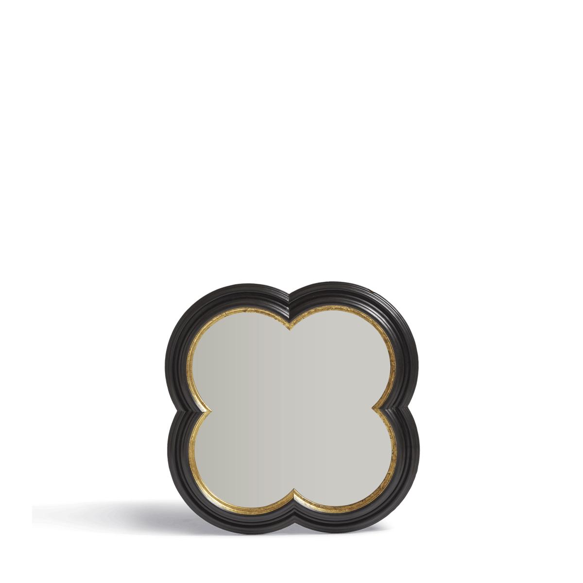 OKA, Oban Clover Mirror - Black, Mirrors, Glass/MDF Wood – image 2