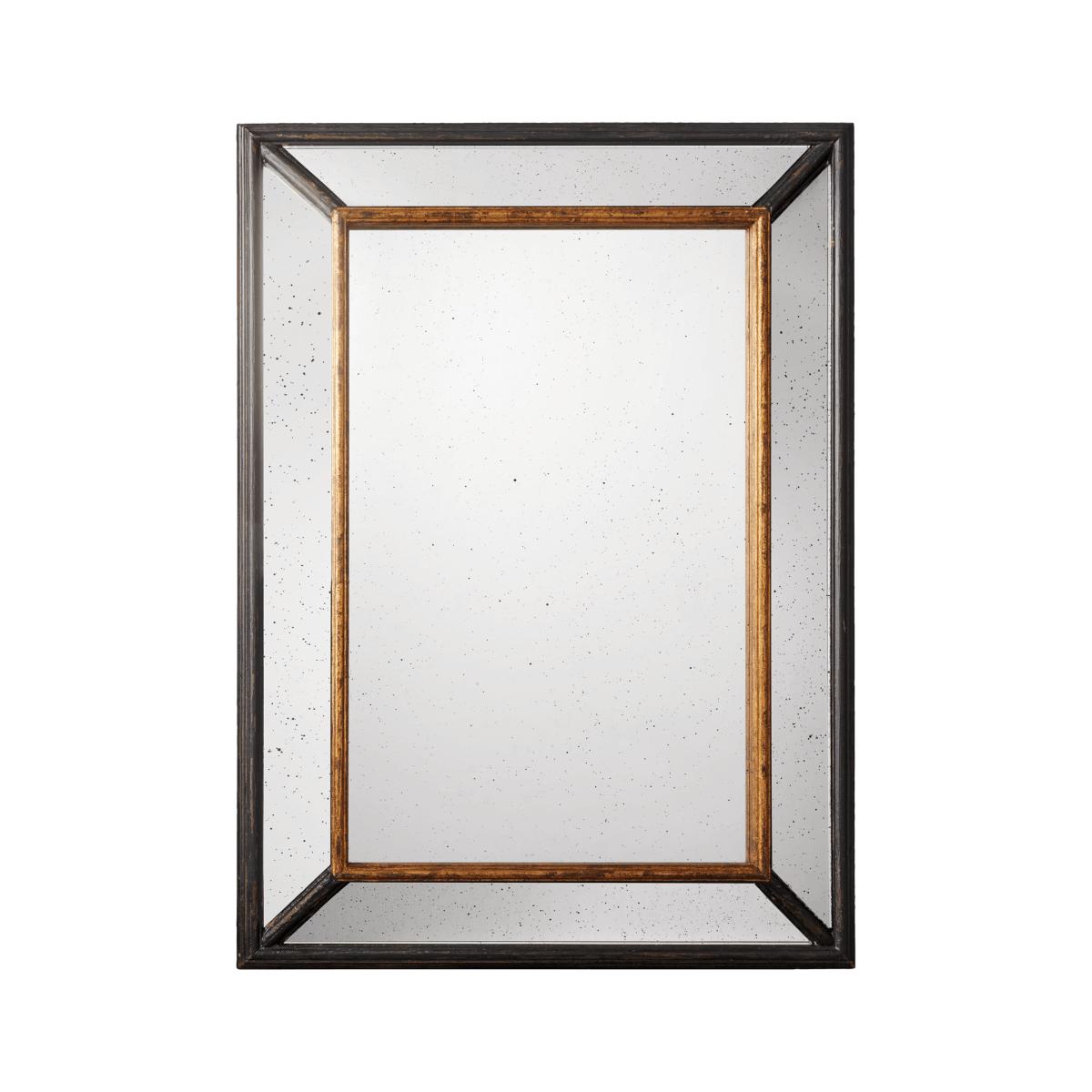Large Cesario Mirror - Black/Gold – image 2