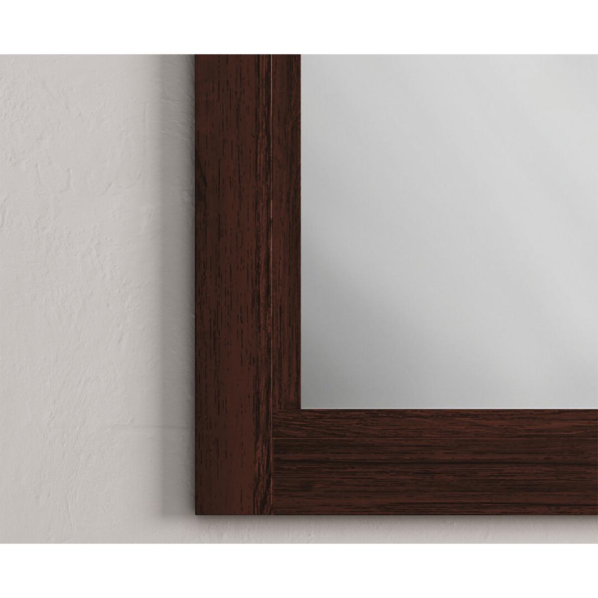 Dakota Dark Acacia Wall Mirror – image 4