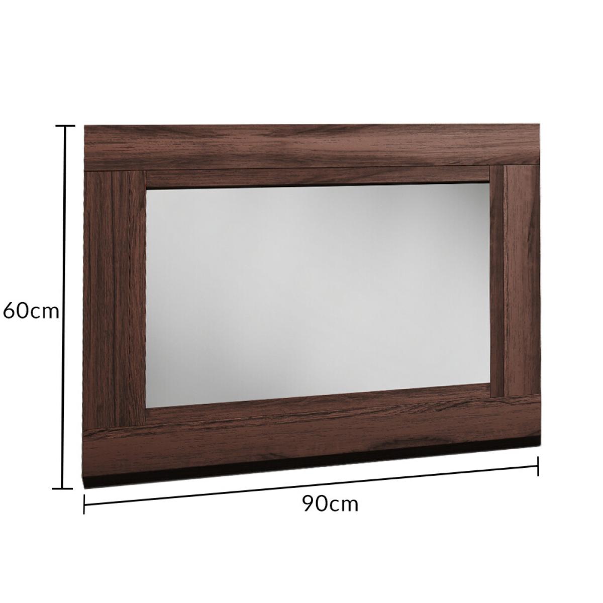 Dakota Dark Acacia Wall Mirror – image 7