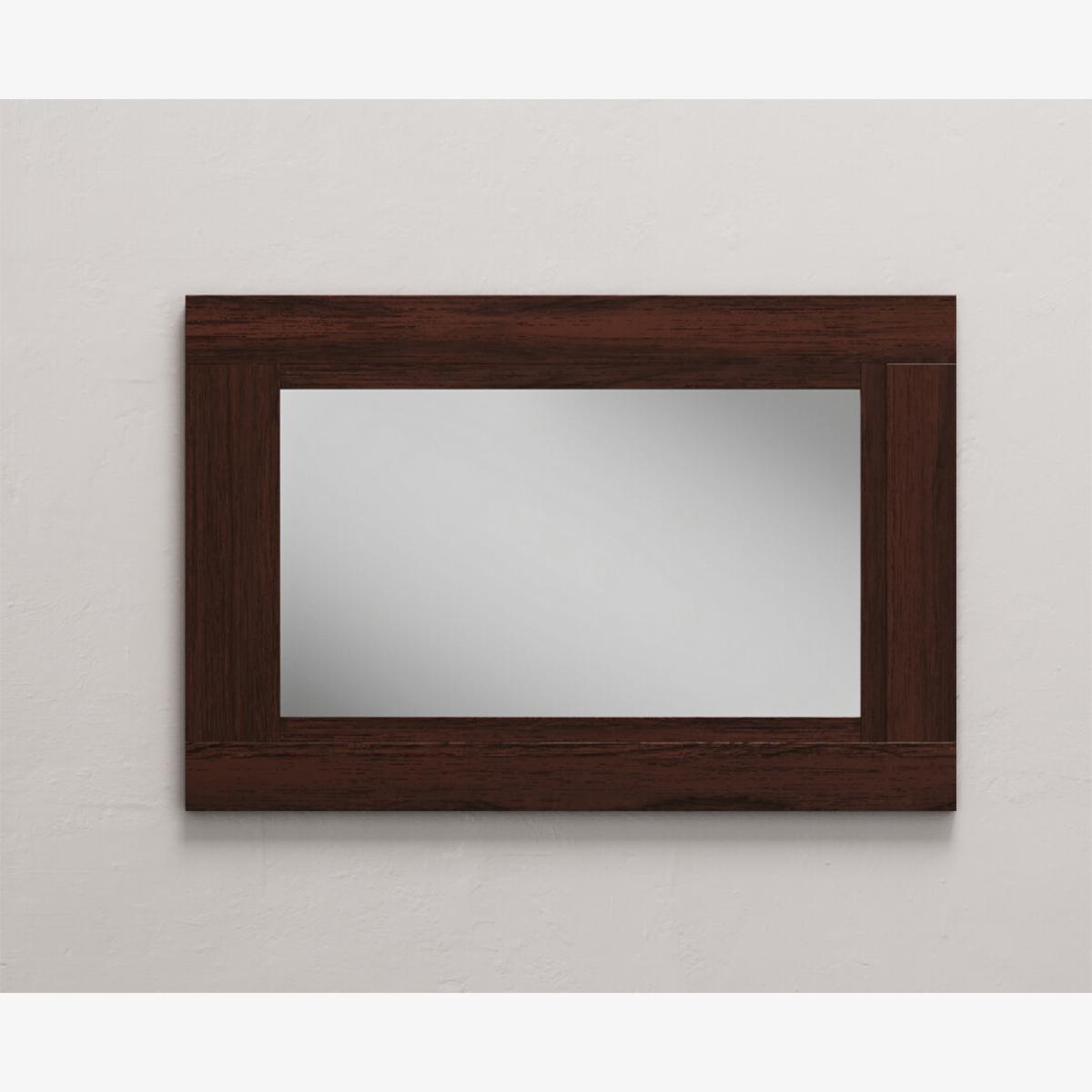 Dakota Dark Acacia Wall Mirror – image 1