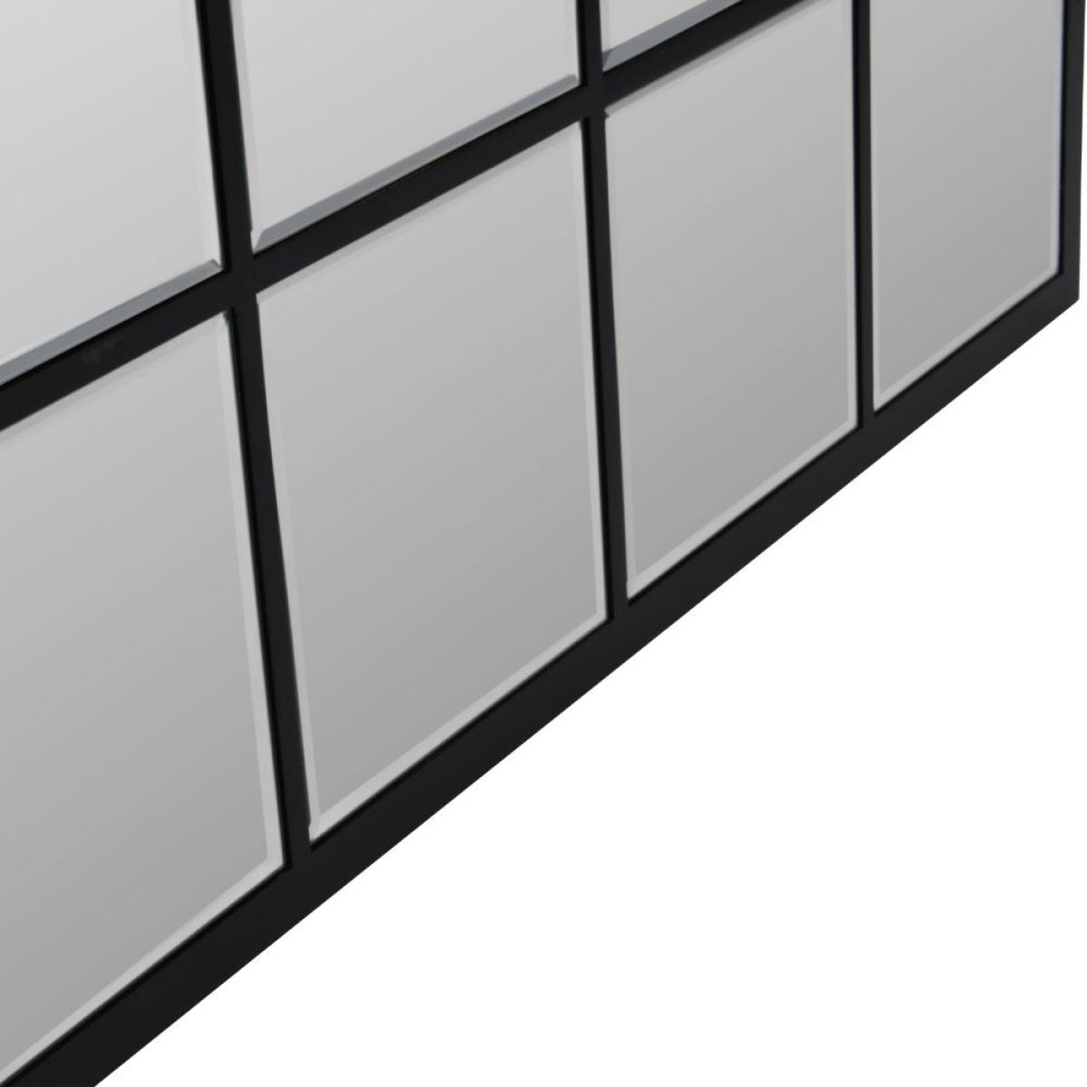 Libra Blakely Square Mirror in Black – image 5