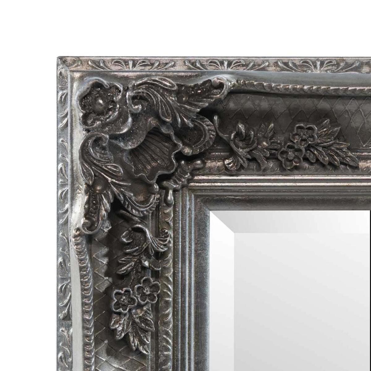 Olivia's Dayna Ornate Large Wall Mirror Mirror in Silver - 110 x 79cm – image 4