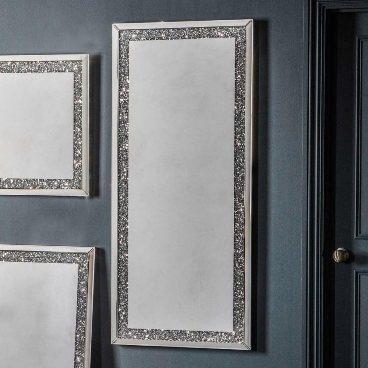 Gallery Interiors Westmoore Mirror / Silver / Full – image 3