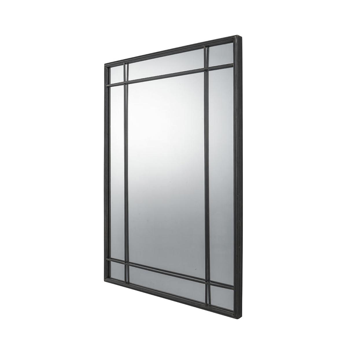 Olivia's Eliza Antiuqe Metal Rectangular War Mirror in Bronze – image 3