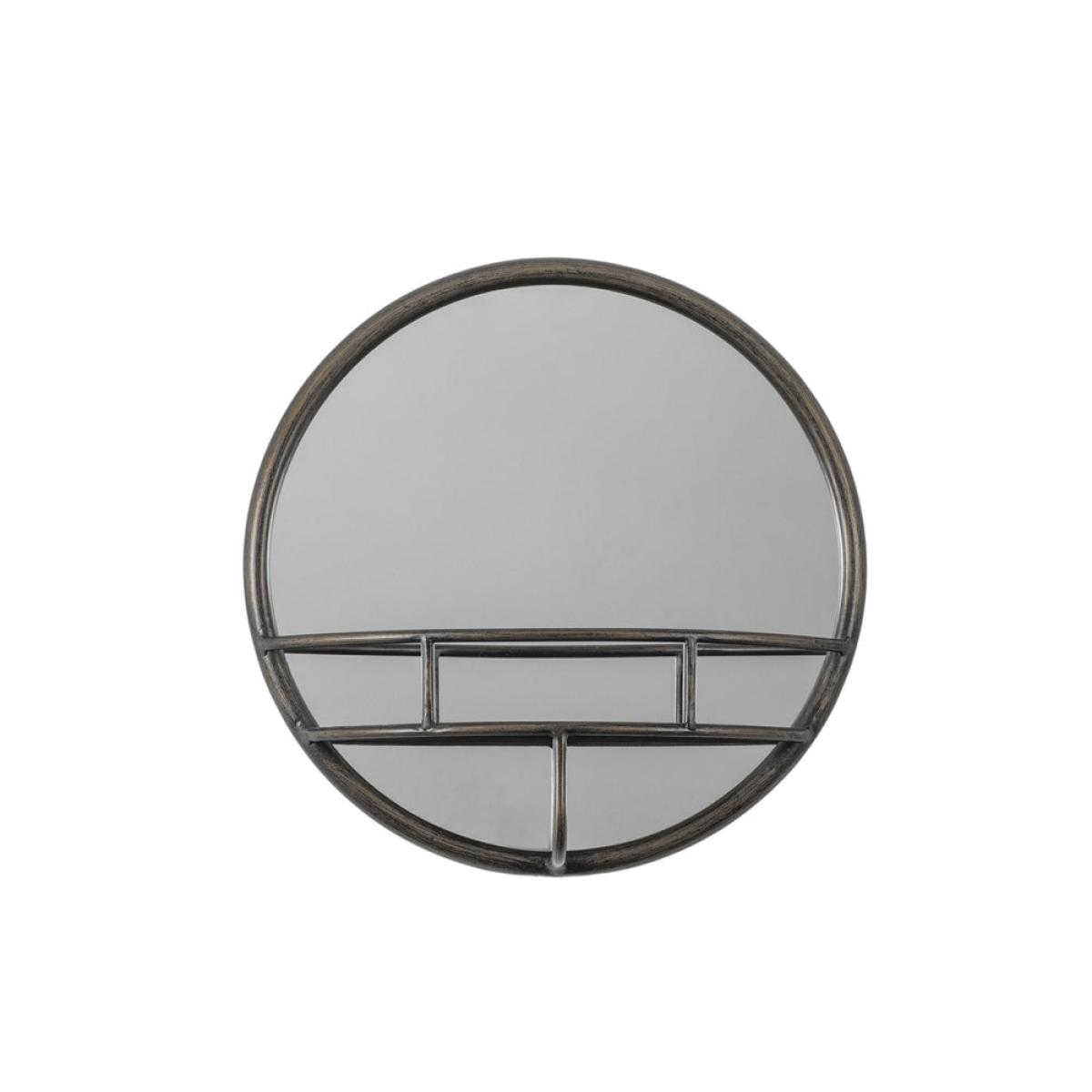 Gallery Interiors Milton Mirror Round – image 5