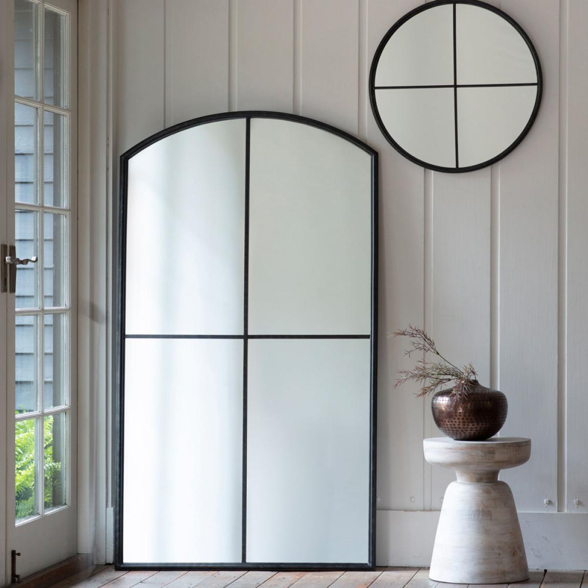 Gallery Interiors Frida Black Wall Mirror – image 4