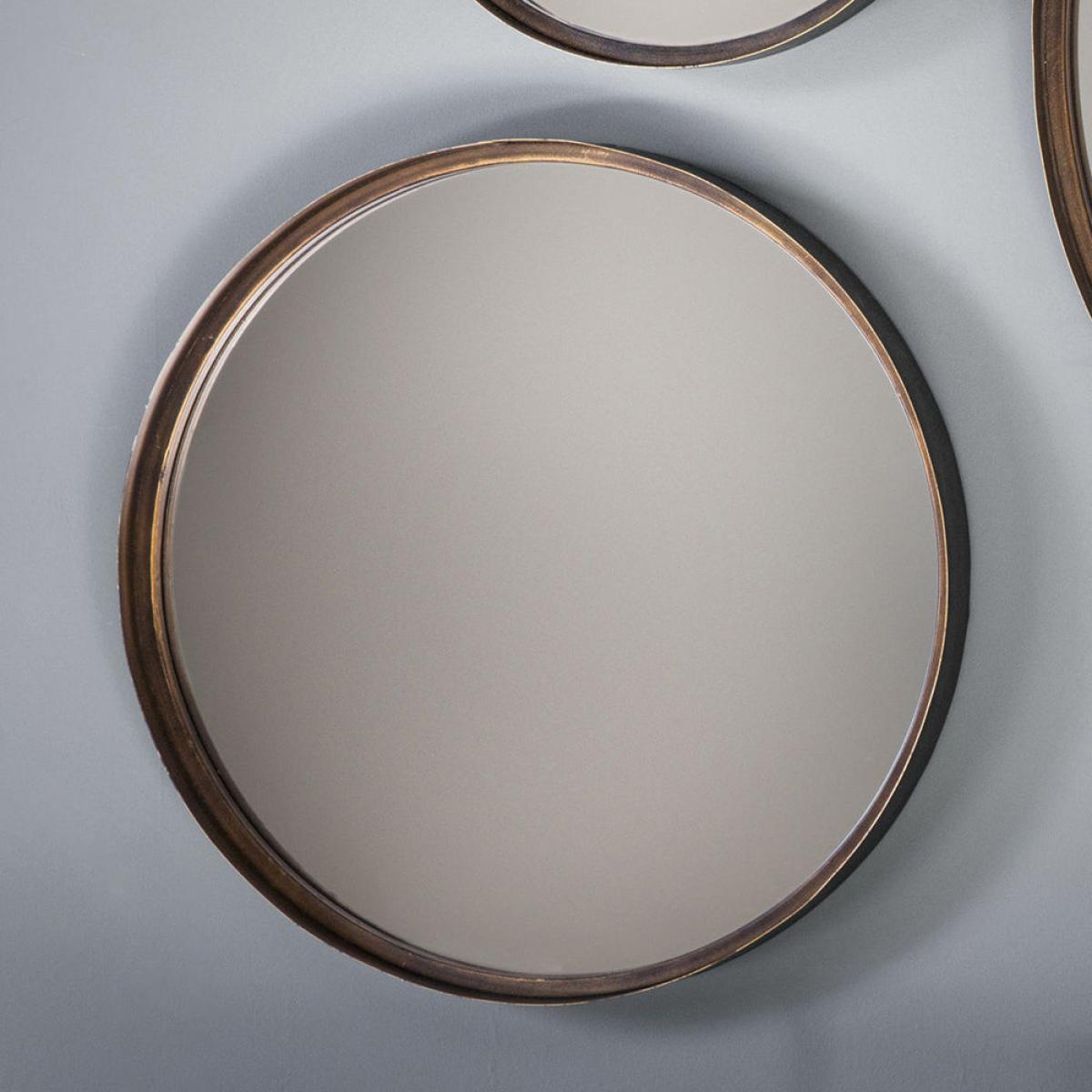 Gallery Interiors Small Reading Mirrors / Brown / Small – image 3