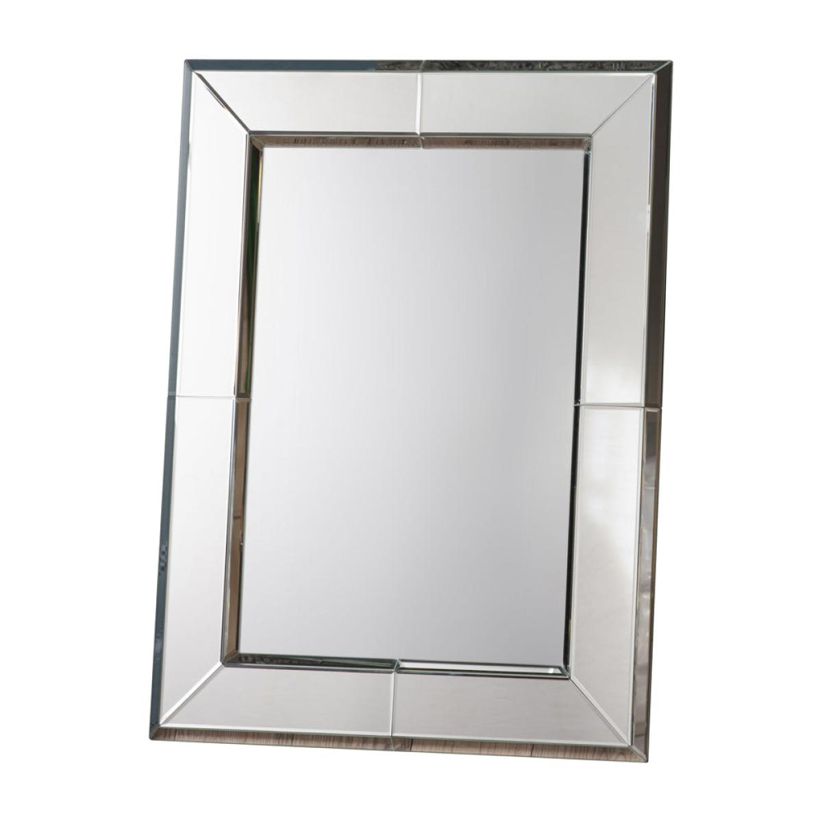 Gallery Interiors Vienna Mirror / Silver / Rectangle – image 2