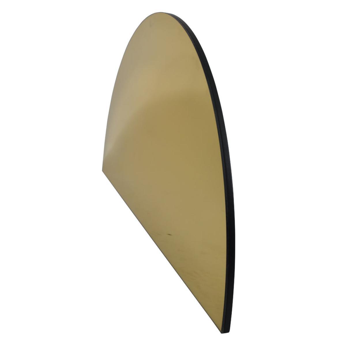 Libra Half Moon Wall Mirror Gold – image 2