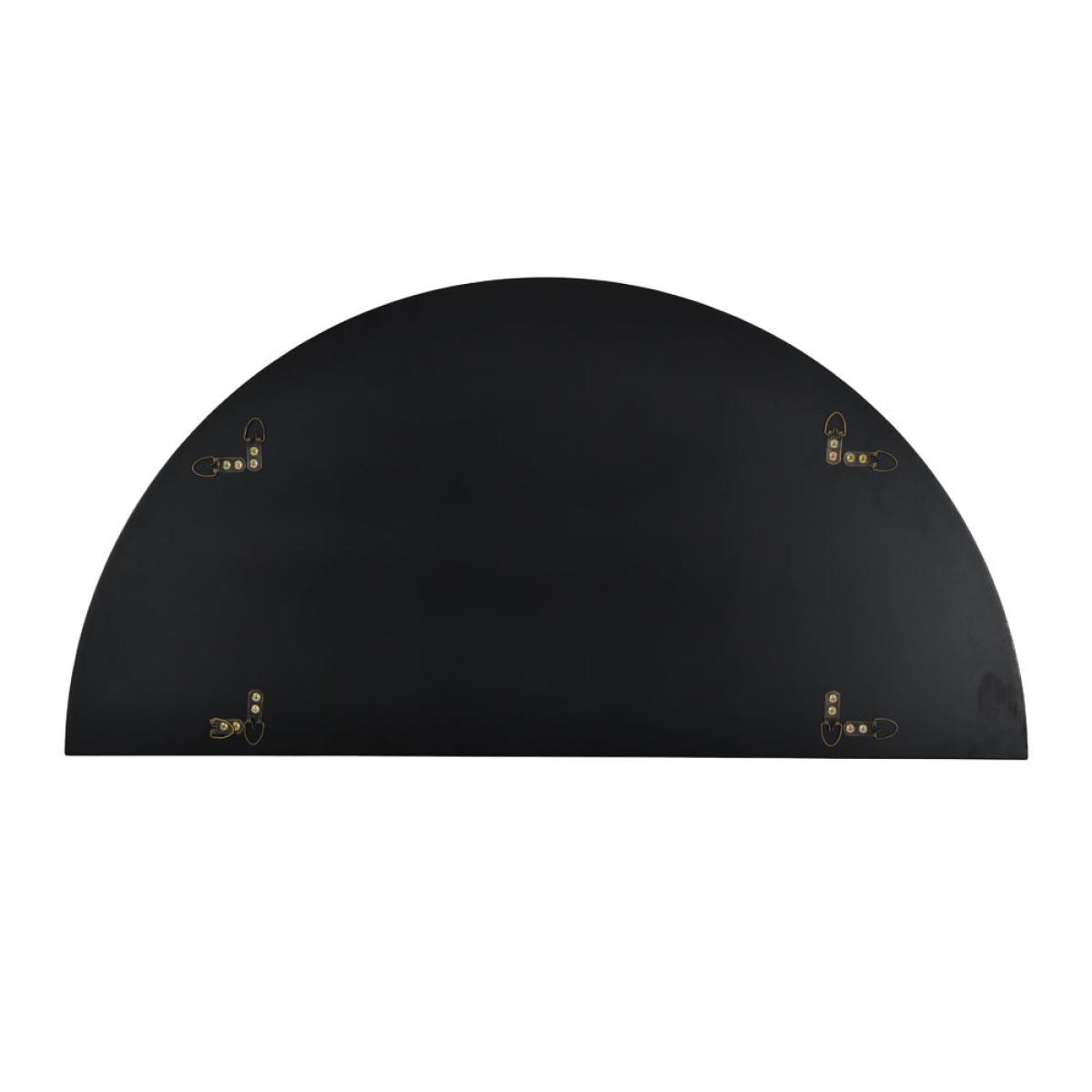 Libra Half Moon Wall Mirror Gold – image 3