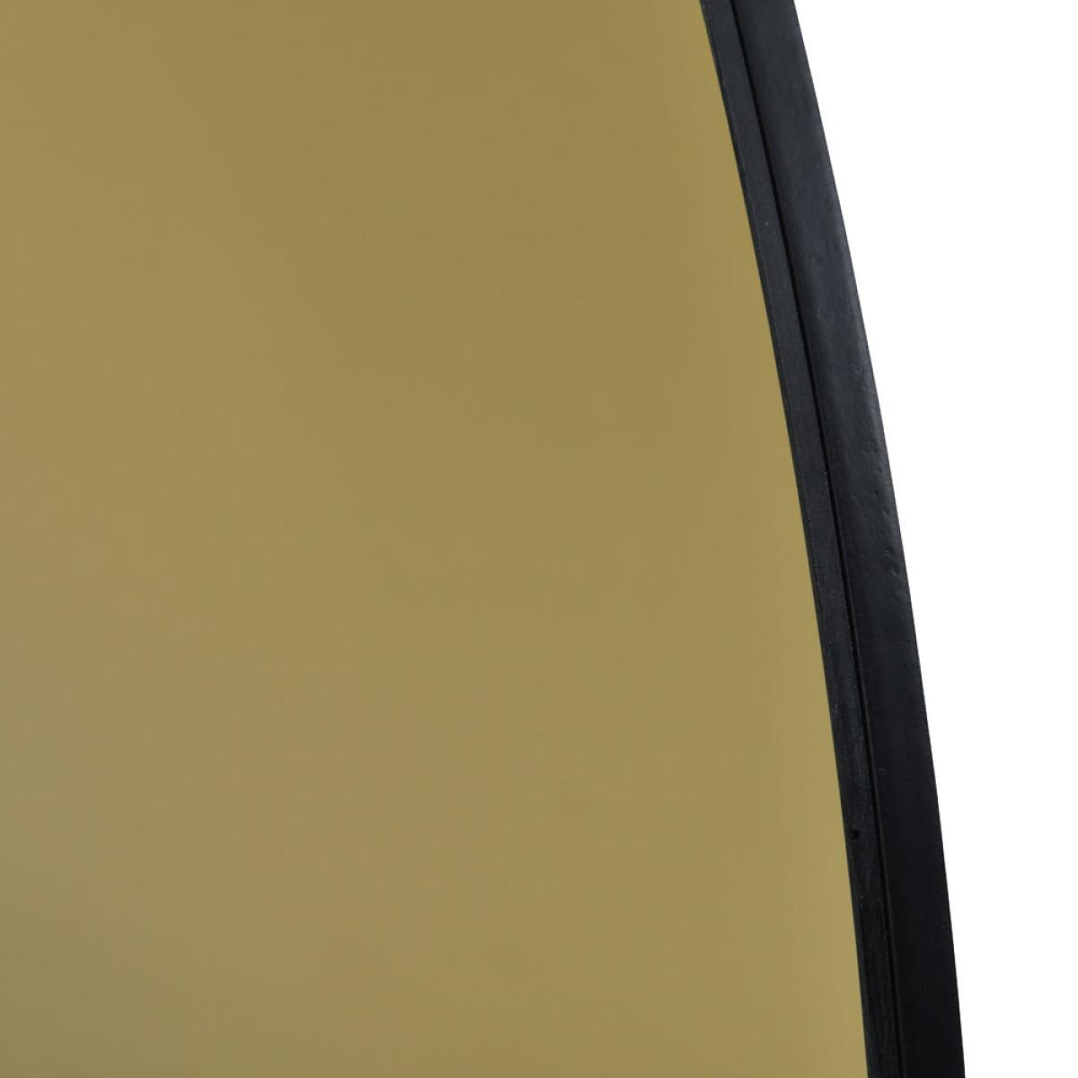 Libra Half Moon Wall Mirror Gold – image 4