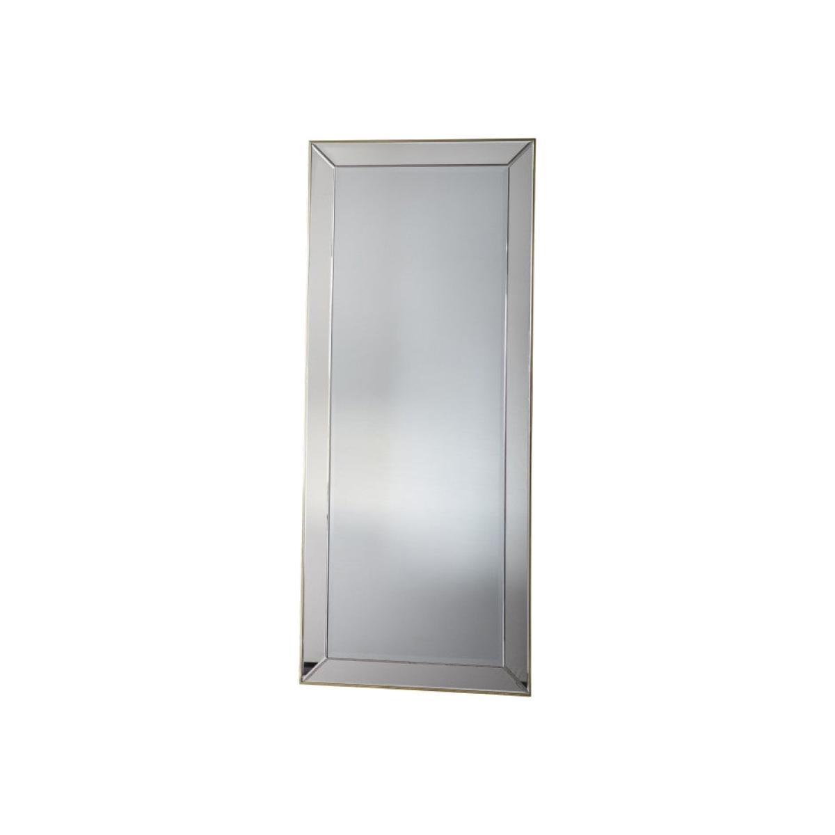 Gallery Direct Petruth Leaner Mirror / Silver