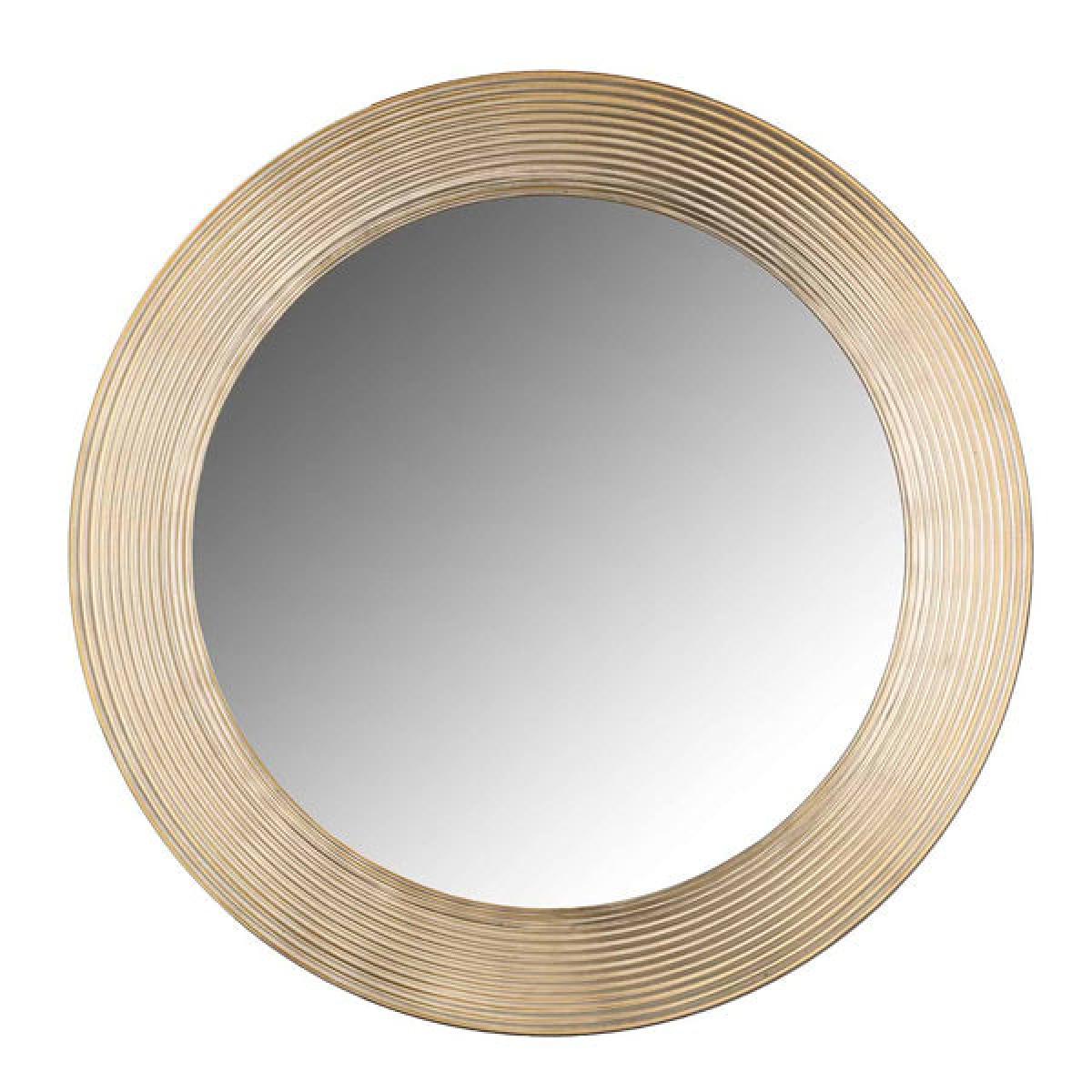 Richmond Morse Gold Round Wall Mirror – image 2