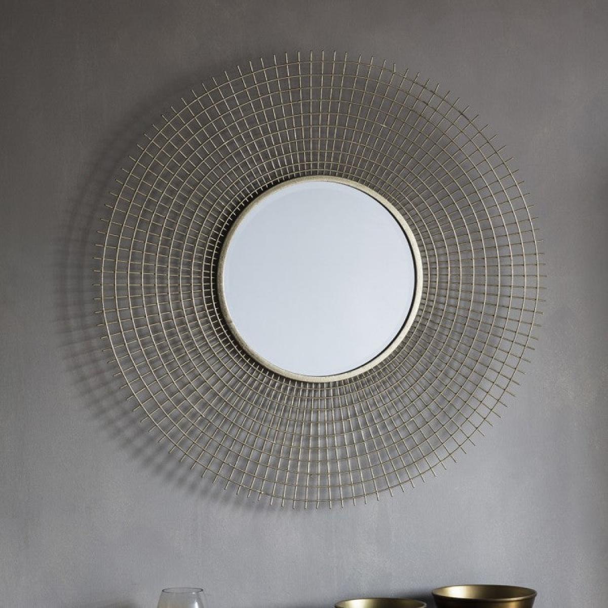 Gallery Interiors Stafford Mirror / Gold – image 3