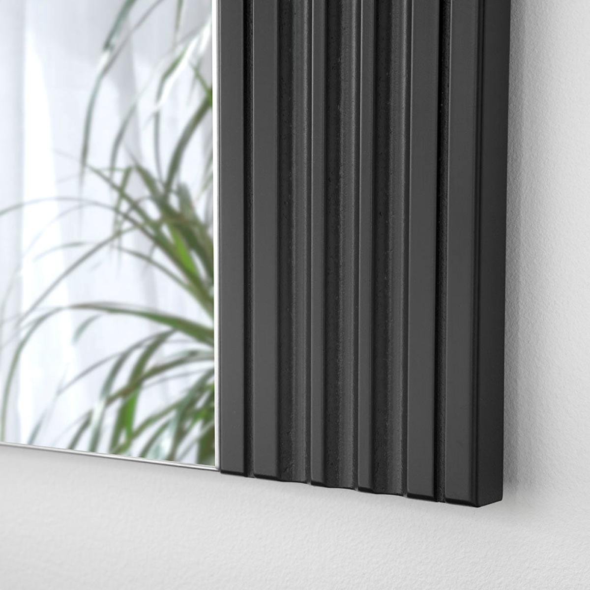 Olivia's Atlas Mantle Wall Mirror in Black – image 4