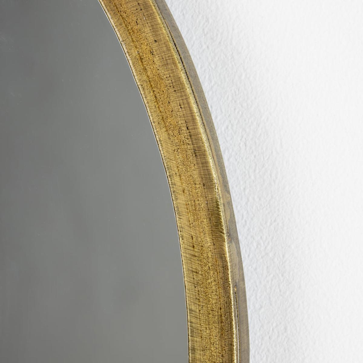 Olivia's Nordic Living Collection - Frodi Round Mirror in Brass – image 5