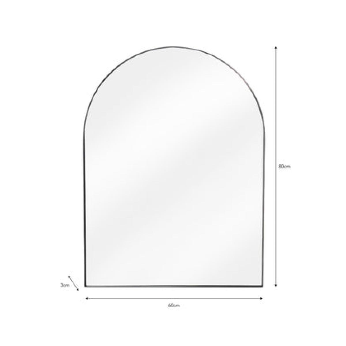 Garden Trading Arched Wall Mirror Black – image 4