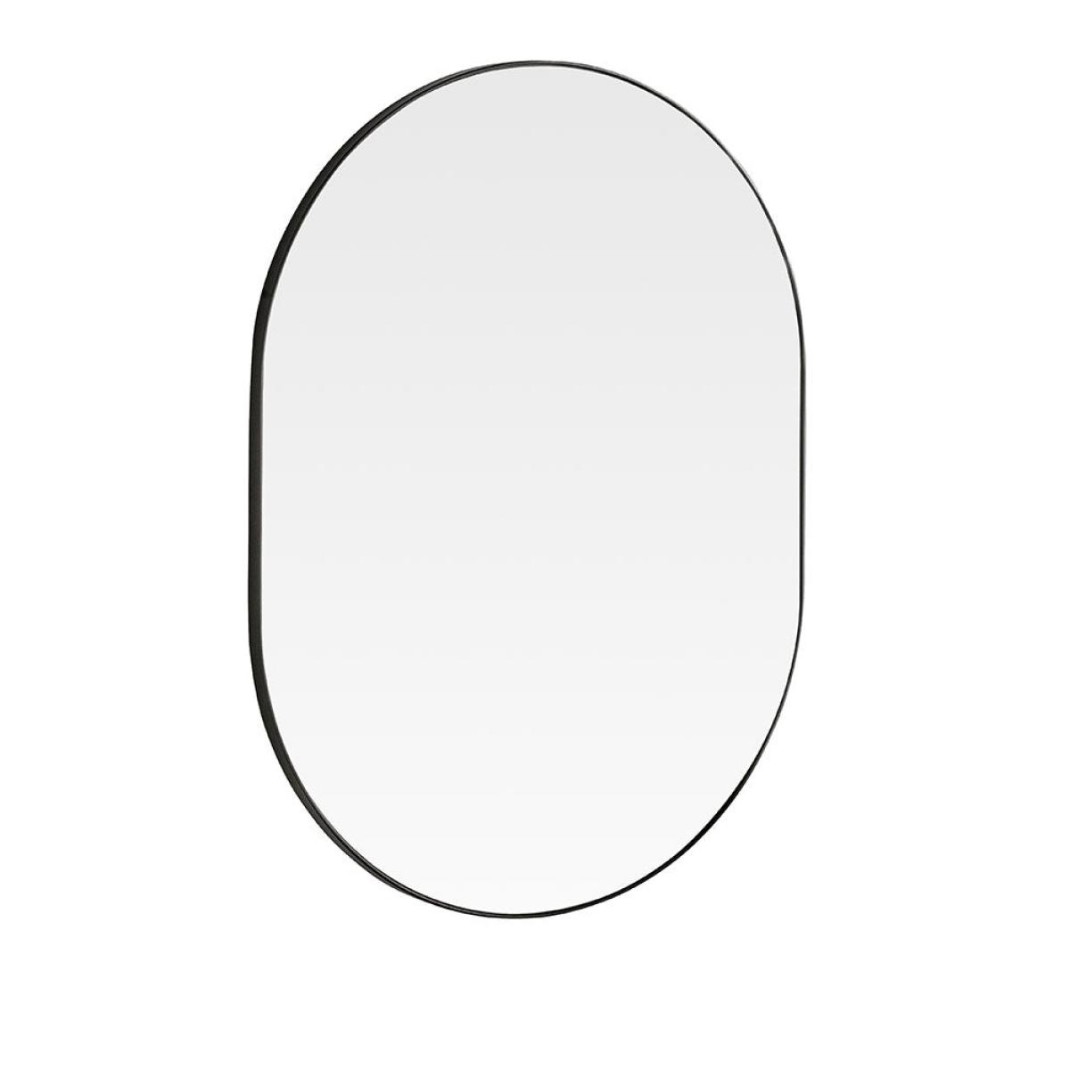 Olivia's Mali Oval Wall Mirror in Black – image 2
