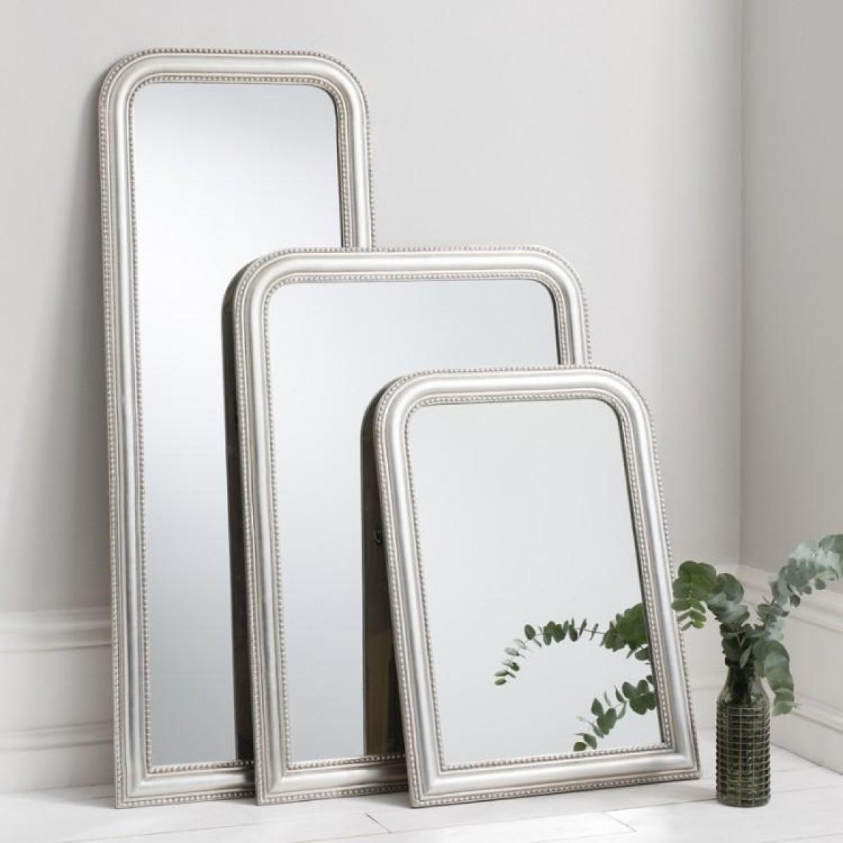 Gallery Interiors Worthington Silver Mirror Small | Outlet