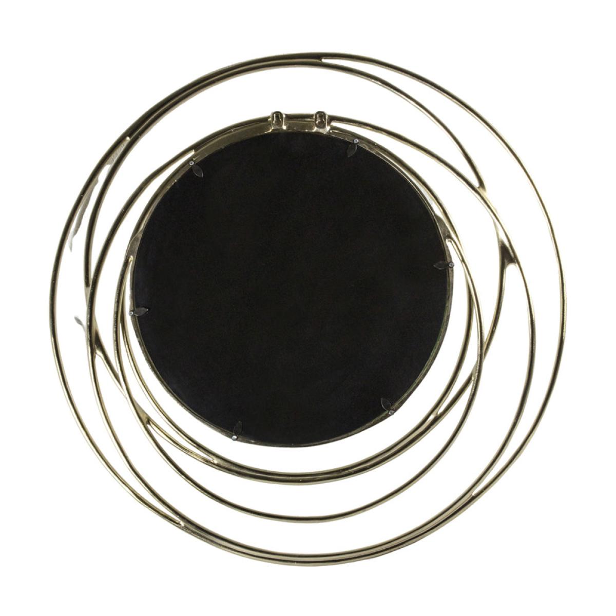 Gallery Interiors Allende Mirror Satin in Gold – image 2