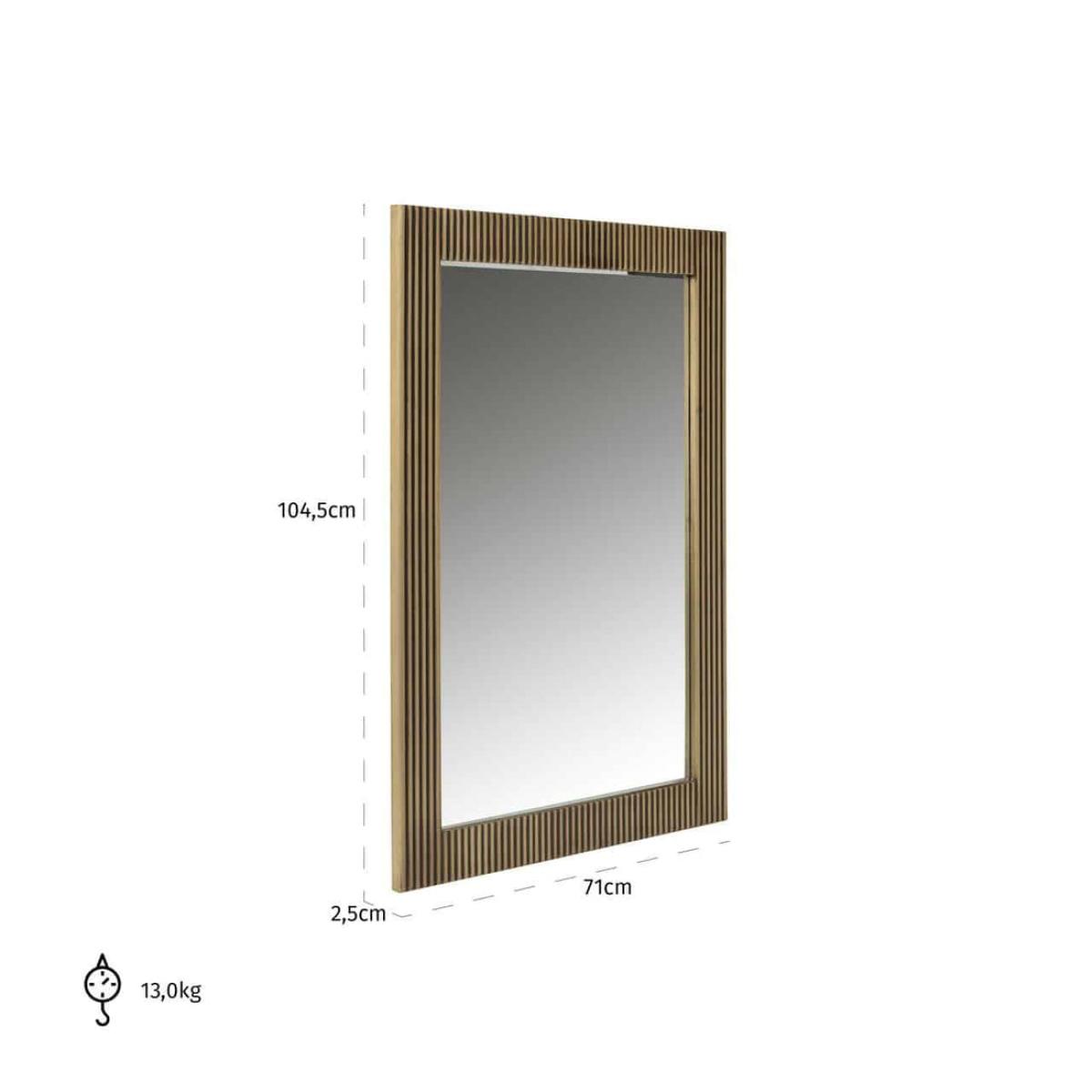 Richmond Ironville Rectangular Mirror – image 3