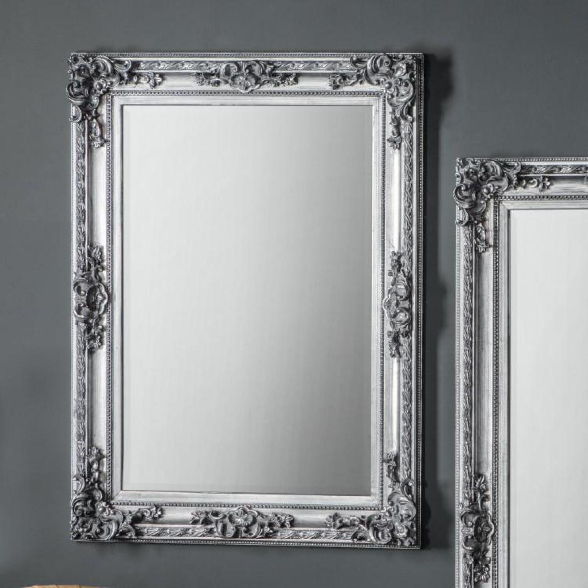 Gallery Direct Altori Rectangle Mirror Silver | Outlet