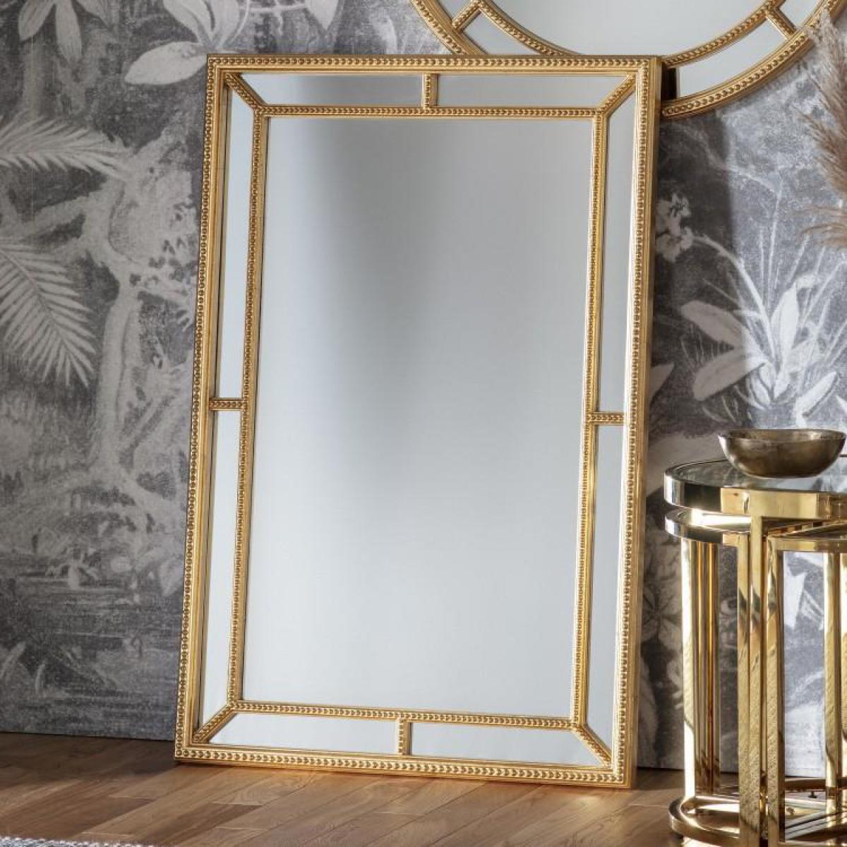 Gallery Direct Sinatra Mirror Round | Outlet / Gold / Round – image 1