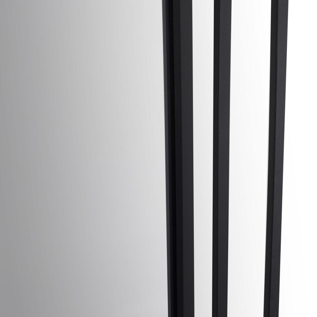 Olivia's Chase Metal Rectangular Multi Framed Wall Mirror in Black – image 9