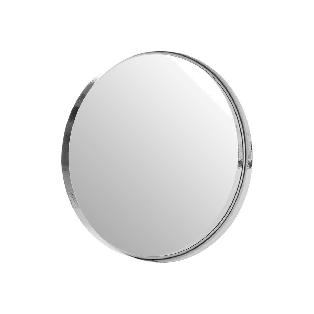 Olivia's Silver Large Round Wall Mirror – image 1