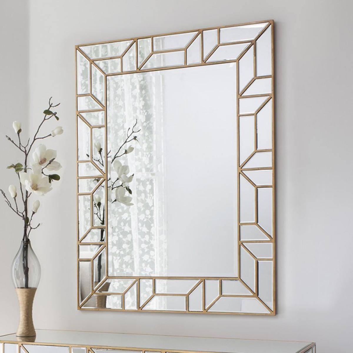 Gallery Direct Verbier Mirror / Gold – image 2