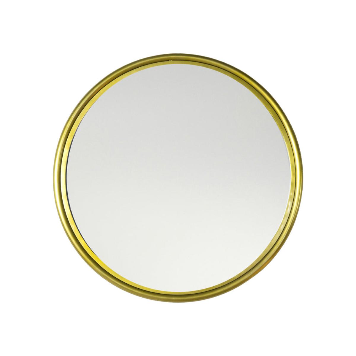 Gallery Interiors Eindhoven Brass Round Wall Mirror / Small – image 2