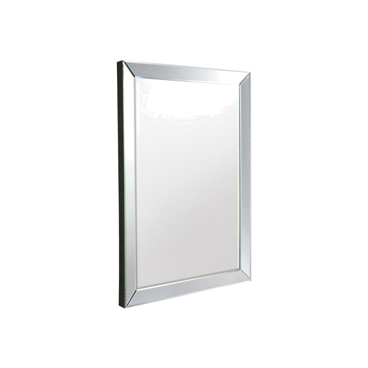 Gallery Direct Luna Rectangle Mirror / Euro Grey – image 1