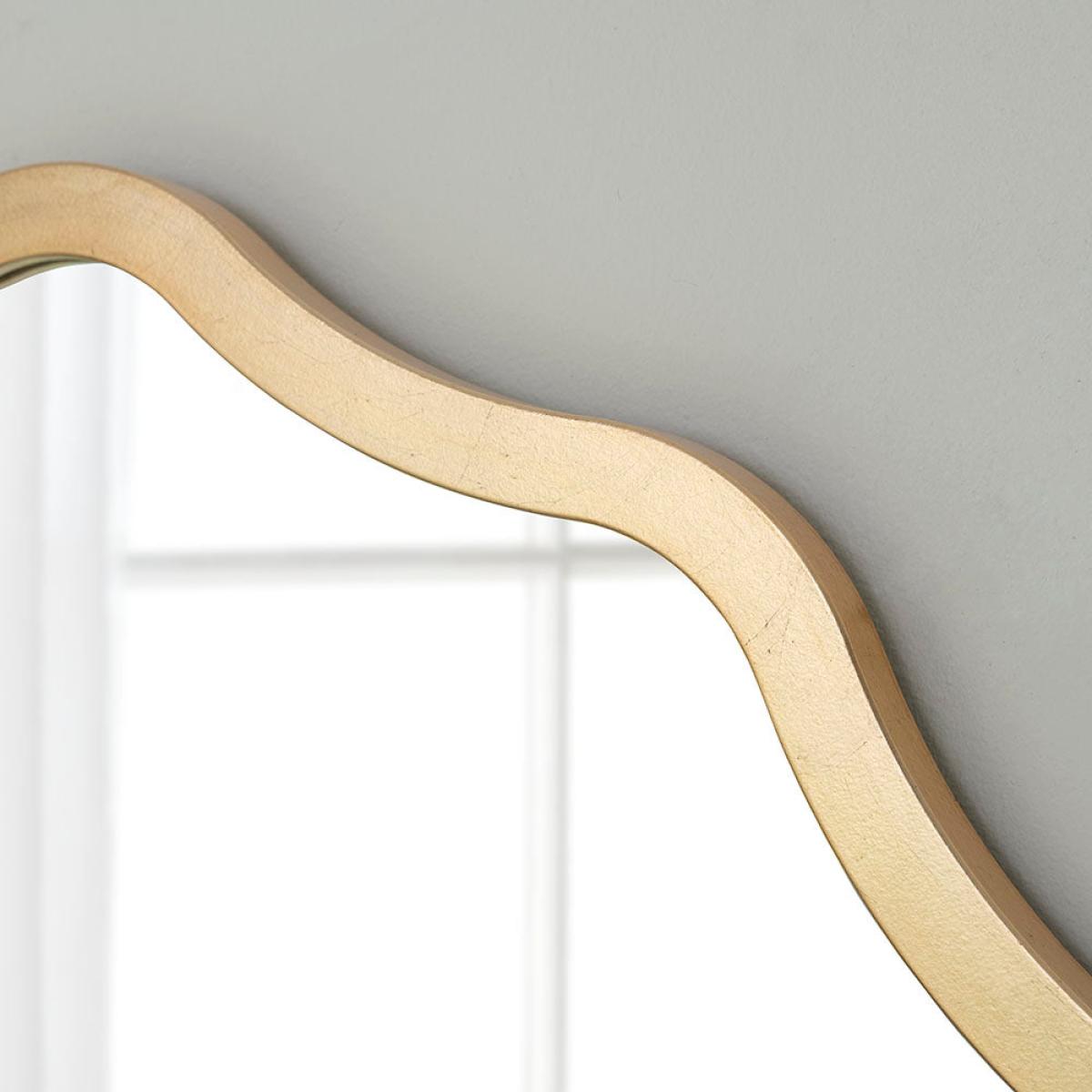 Olivia's Rowan Round Wall Mirror in Gold / 90 x 90 – image 2