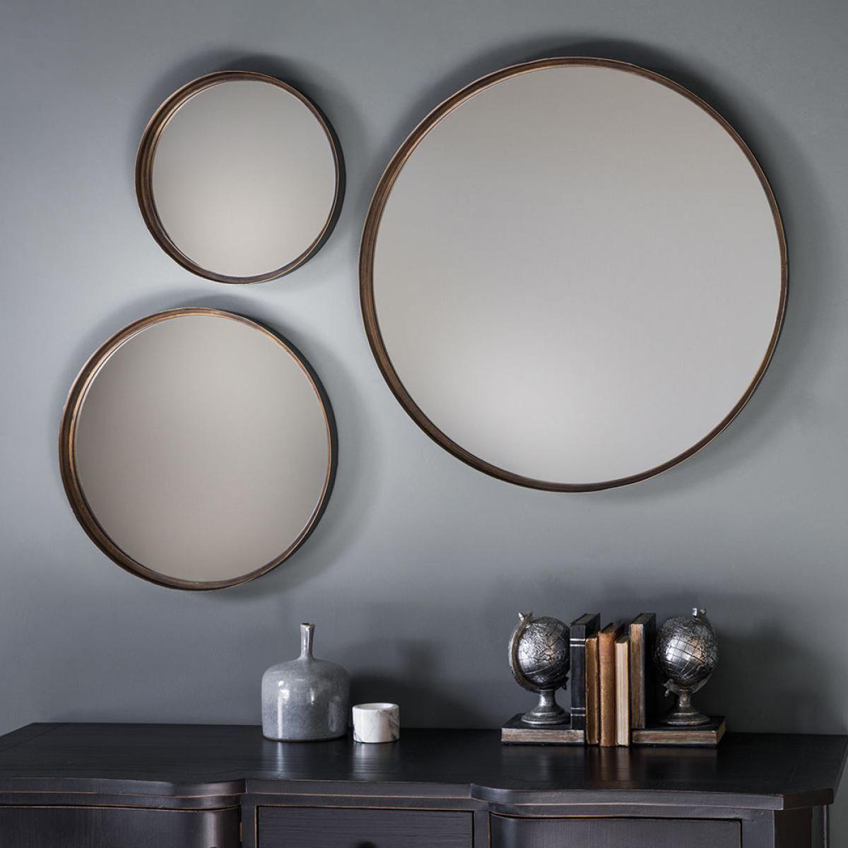 Gallery Interiors Reading Medium Mirrors / Brown / Medium – image 5
