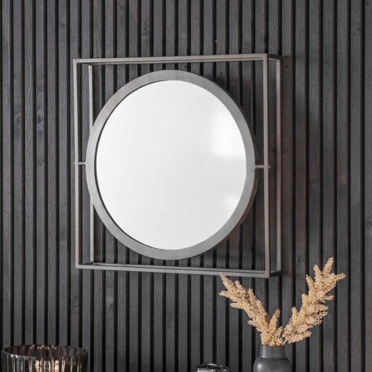 Gallery Interiors Hague Zinc Wall Mirror / Triple – image 1