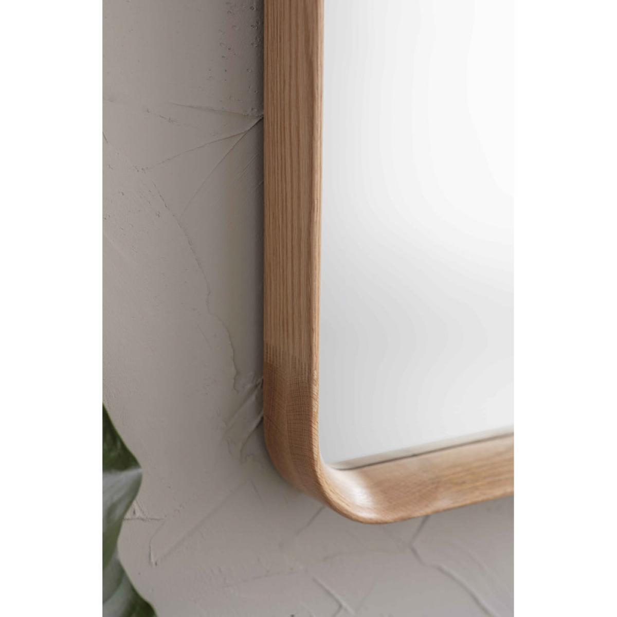 Garden Trading Hambledon Rectangular Mirror Oak – image 2