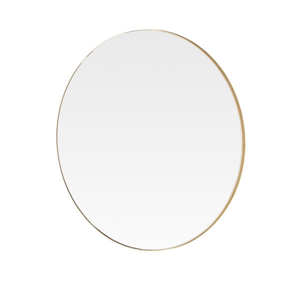 Olivia's Tuvalu Round Wall Mirror in Gold – image 2
