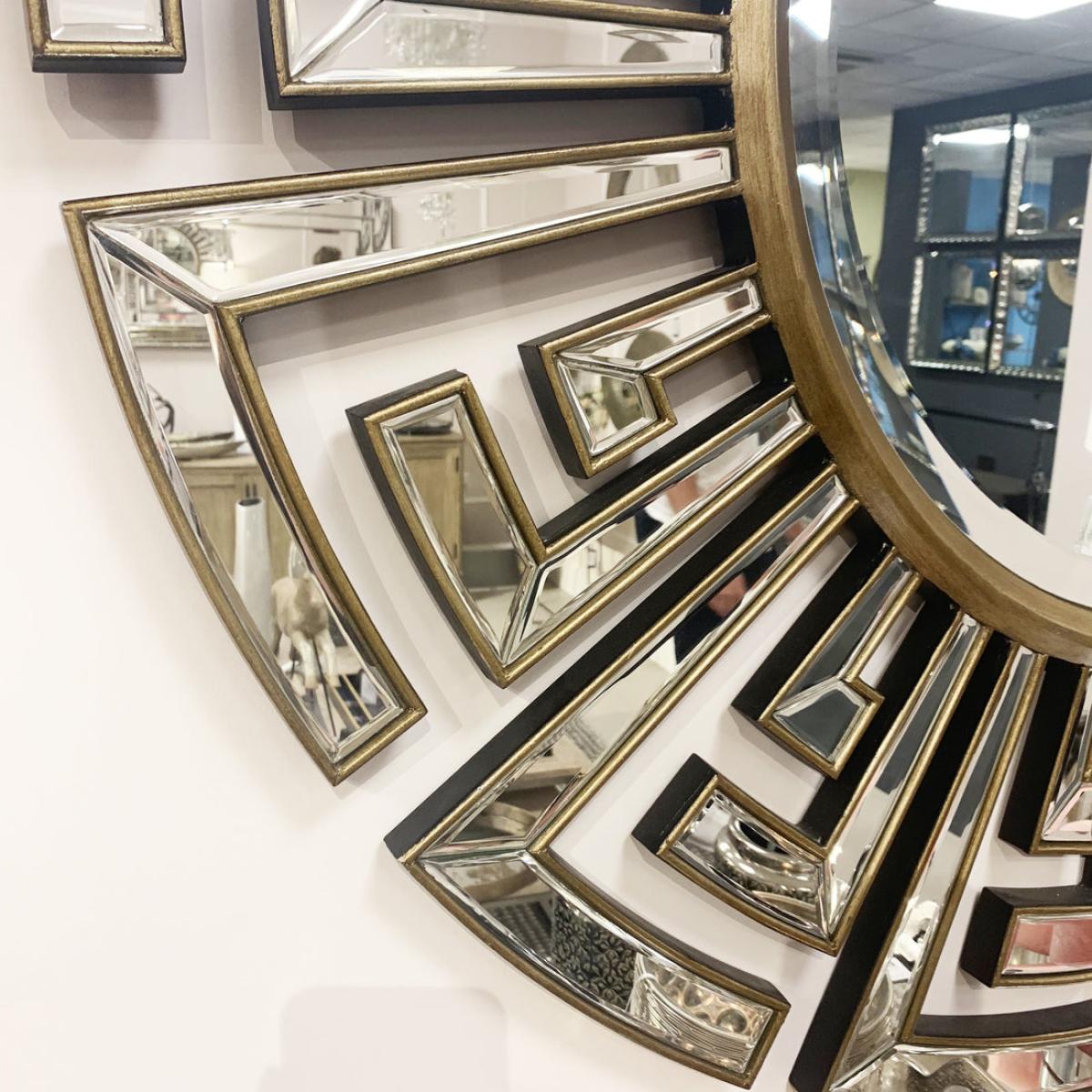 Libra Claridge Deco Round Mirror – image 4
