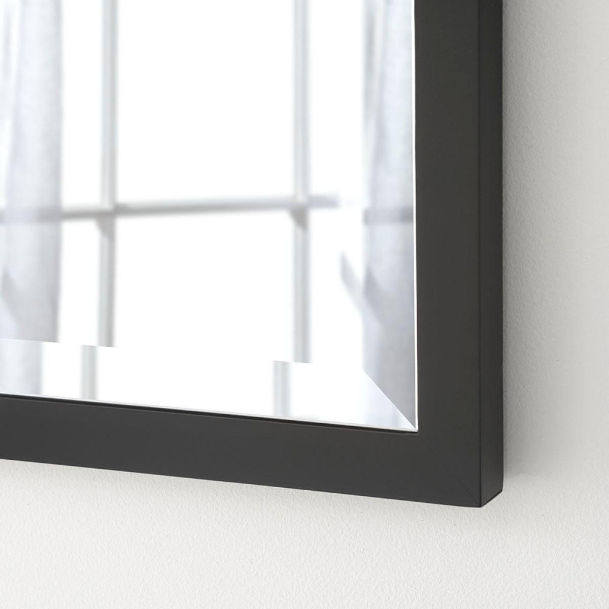 Olivia's Amara Mantle Wall Mirror in Black – image 3