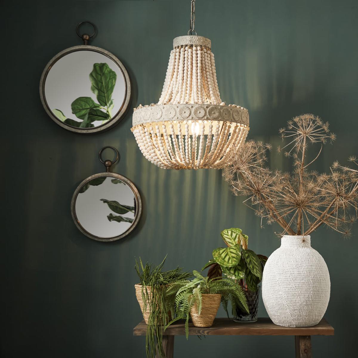 Light & Living Pure Wall Mirror Zinc – image 3